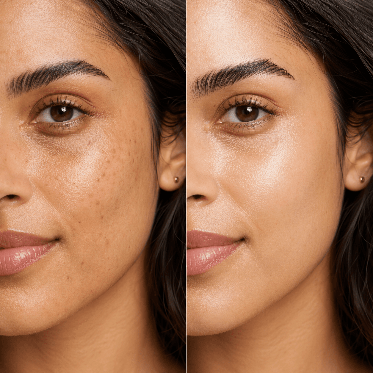 Before · After — Pigmentation